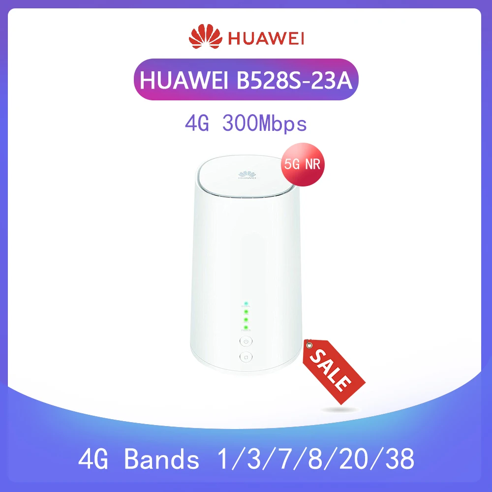 Беспроводной маршрутизатор Huawei B528 разблокированный с антенной 300 Мбит/с 4G LTE CPE Cube
