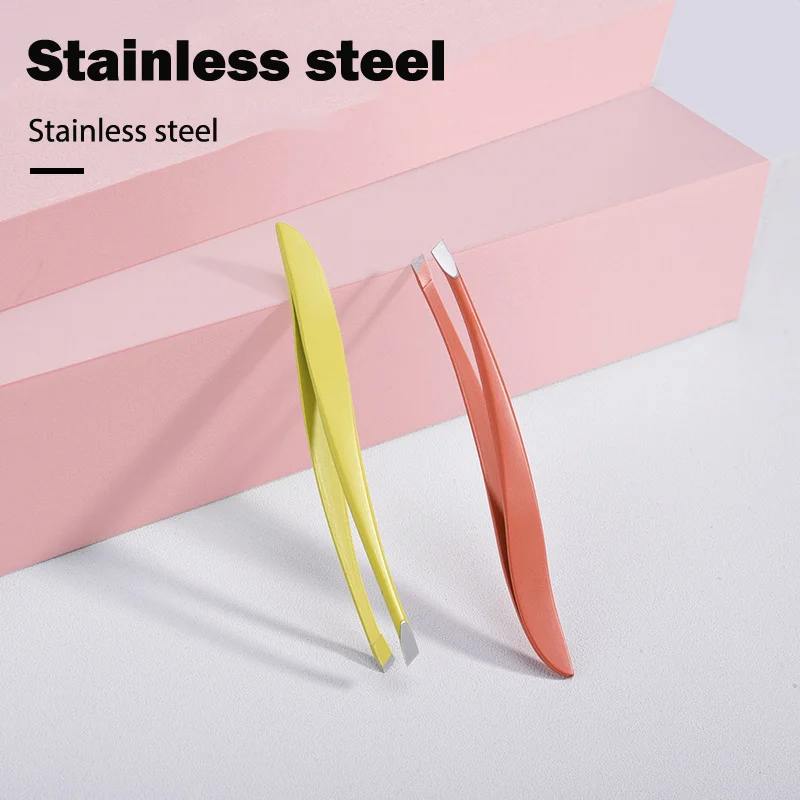 Щипцы из нержавеющей стали для бровей профессиональные щипцы золотые - купить по