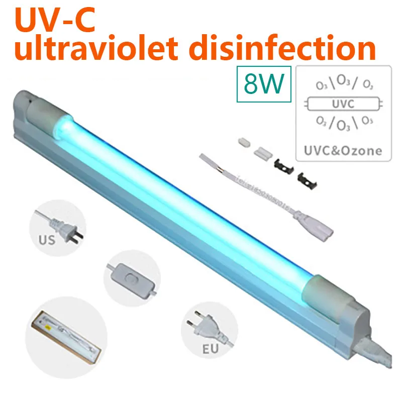 Лампы дезинфекции стержень УФ бактерицидные лампы кварца озона и