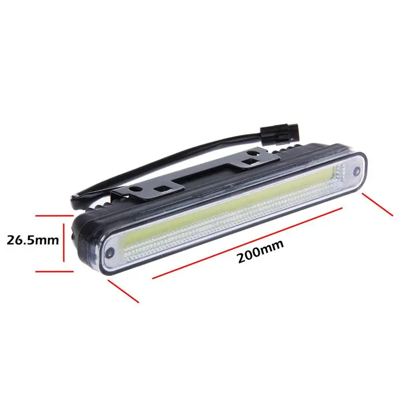 Onever 2 шт. универсальный горячий ультра яркие красные/зеленые/12W COB LED дневные