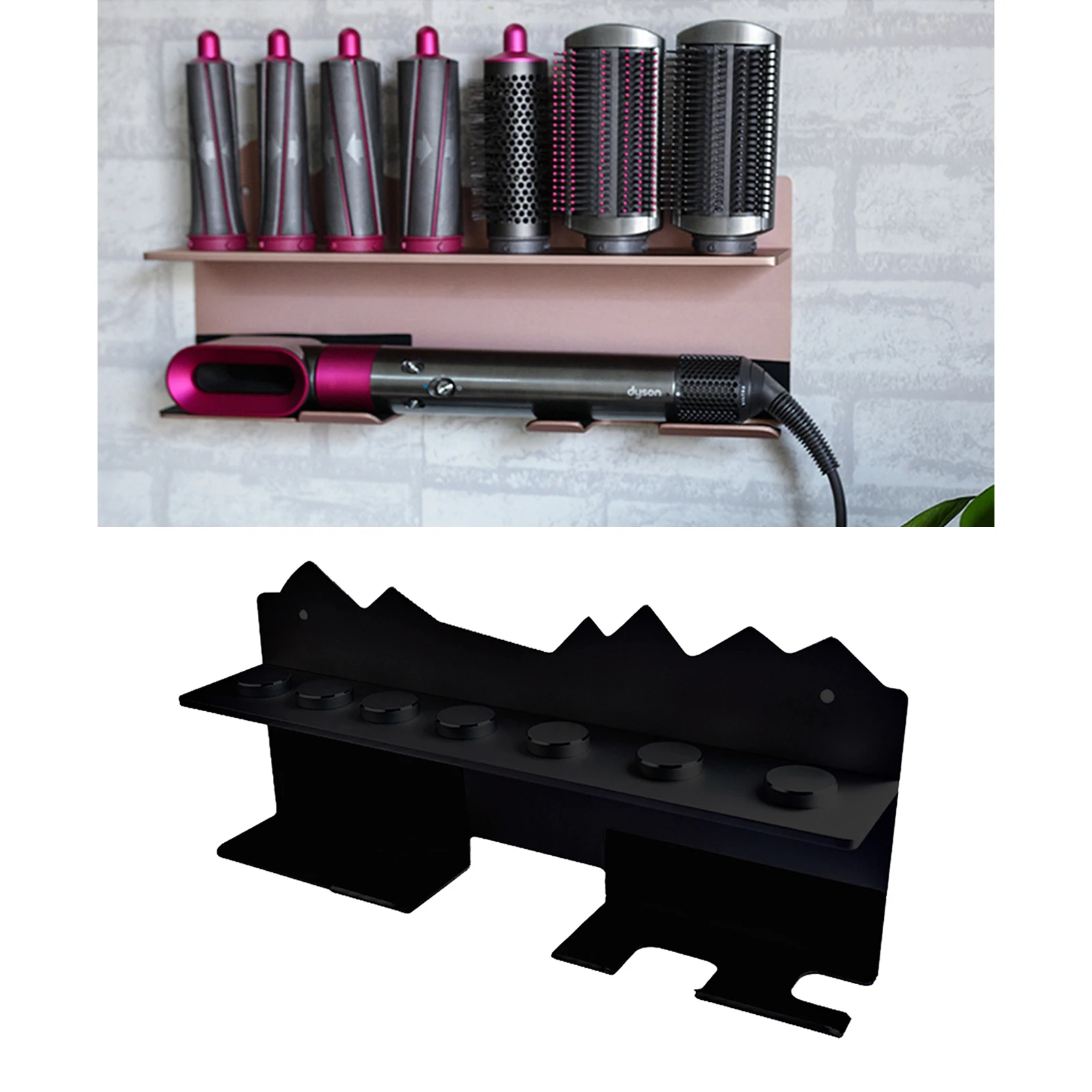 Настенный держатель для ванной комнаты Dyson стойка спальни с феном волос Чехол
