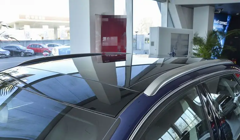Для авто багажник на крышу багажник для Audi A3 Sportback. высококачественный алюминиевый применение герметика автомобильные аксессуары
