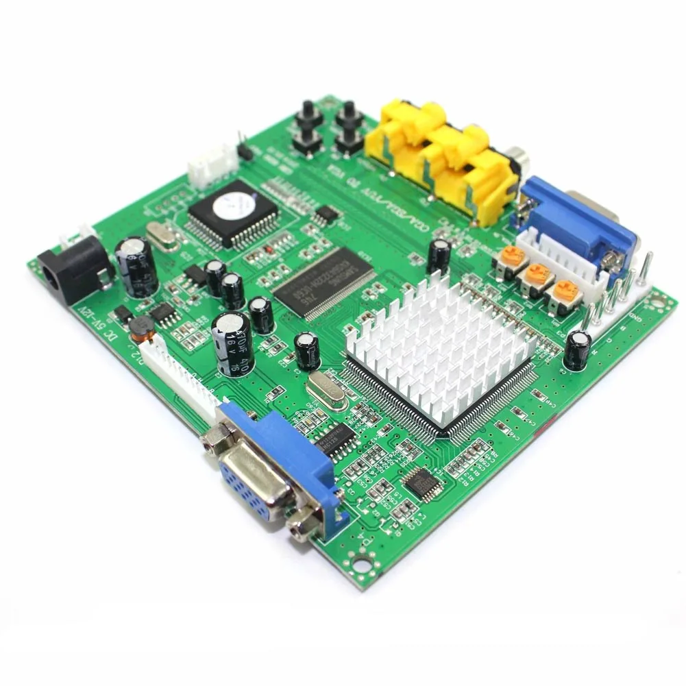 GBS8200 CGA/EGA/YUV/RGB к VGA аркадная игра HD видео конвертер доска KQS8|Кабели VGA| |