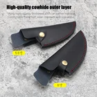 XYj кожа Ножи оболочка для 5,5 ''6 дюймов Тесак шеф-повара обвалочный нож с ремешком хорошего для защиты с фиксированным лезвием и выполнять