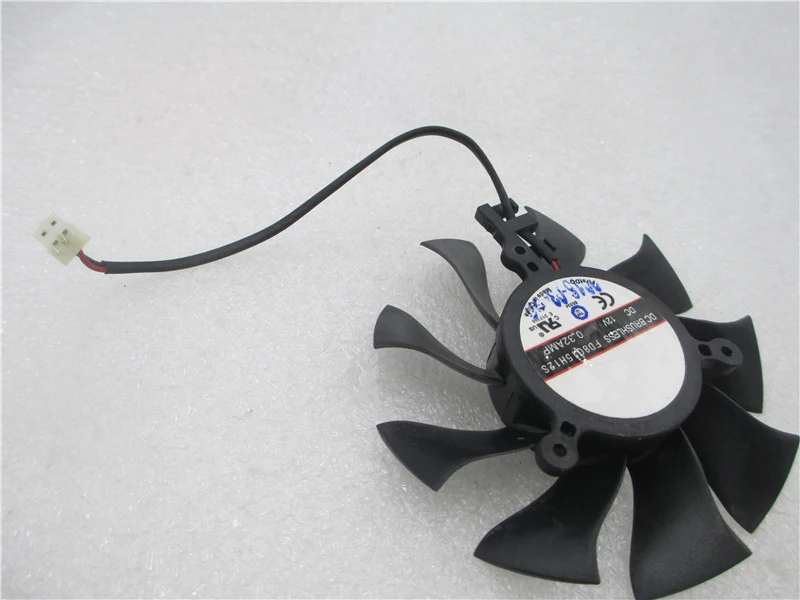 Вентилятор Охлаждения видеокарты FD8015H12S 75 мм для Sapphire HD4860 HD4890 HD5770 HD5870 HD6770 HD6790 4850 4860
