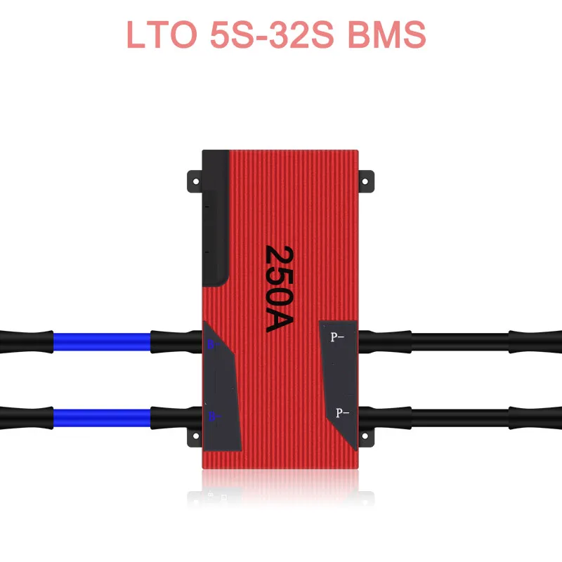 5 S-32 S 250A LTO BMS с балансом быстрой зарядки для батарей LTO(2,3 В/2,4 В), подключенных в серии 5-32