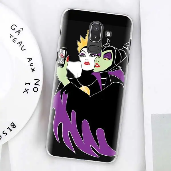 08 Чехлы Angelina Jolie Maleficent для samsung Galaxy J4 Plus J6 Plus J8 J3 J5 J7 J5 Prime жесткий чехол - Color: 08