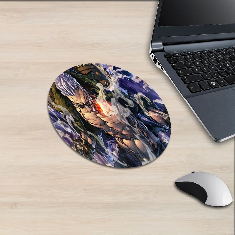 XGZ мультфильм круглый коврик для мышки с аниме персонажа коллекция мечника