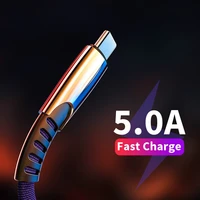 5a usb type c fast charging type c cable is suitable for samsung huawei xiaomi super fast charging