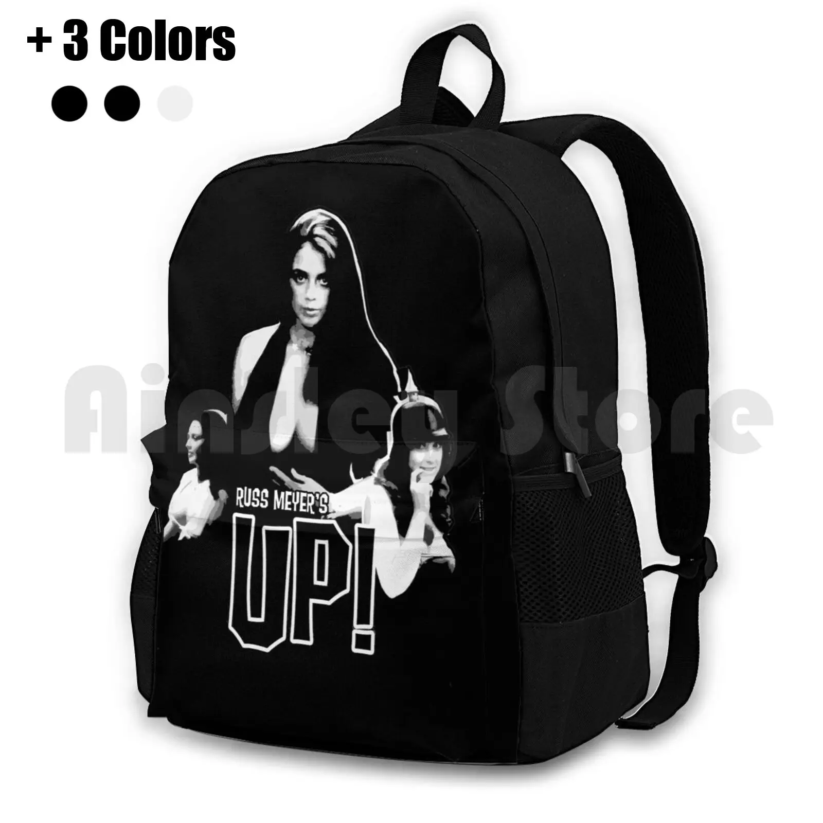 

Up! Outdoor Hiking Backpack Riding Climbing Sports Bag Russ Meyer Exploitation Exploitation Films Movies Vintage Movies Retro