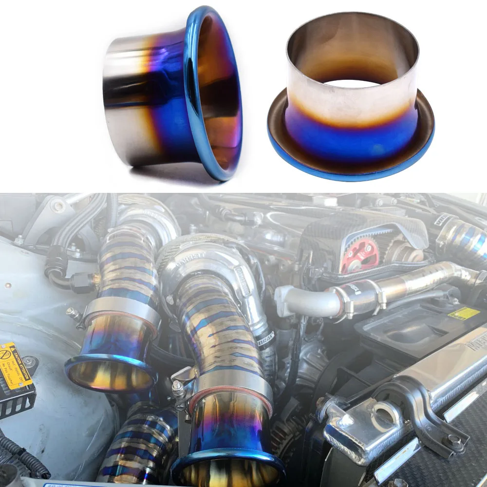 

Титановая Синяя Система забора холодного воздуха, 76 мм/89 мм/102 мм, набор для регулировки скорости, турбонагнетатель набор воронок