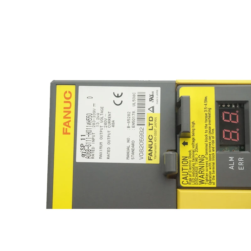 

FANUC SERVO SPINDLE DRIVE AMPLIFIER MODULE for A06B-6111-H011 Alpha iSP 11