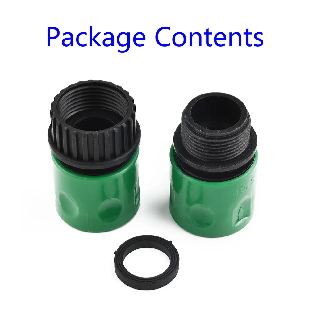 

Hose Adaptor Female Male Connector Watering Tube Pipe Fittings Spray Outdoor Tap