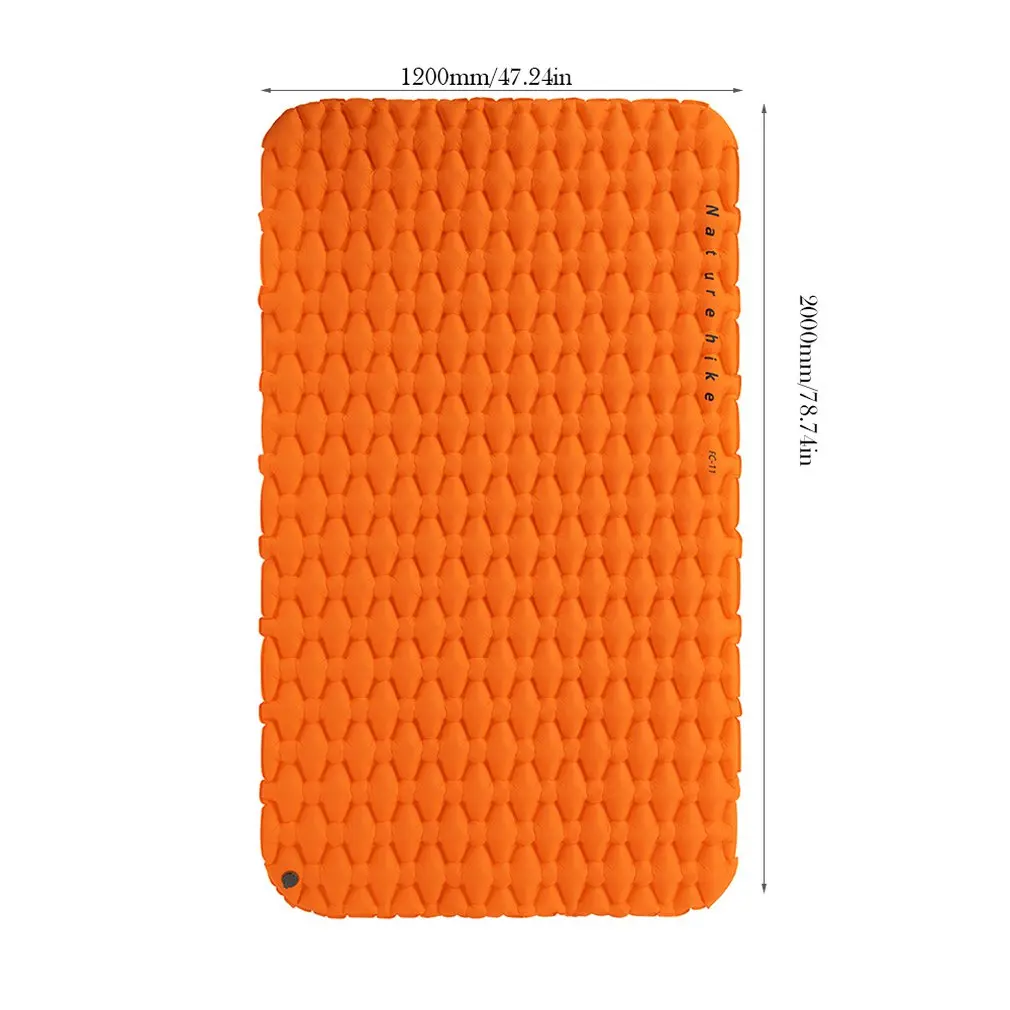 

Outdoor Camping Hand-Press Inflatable Sleeping Pad Two People Thermolite Single Air Mat Moisture Mat