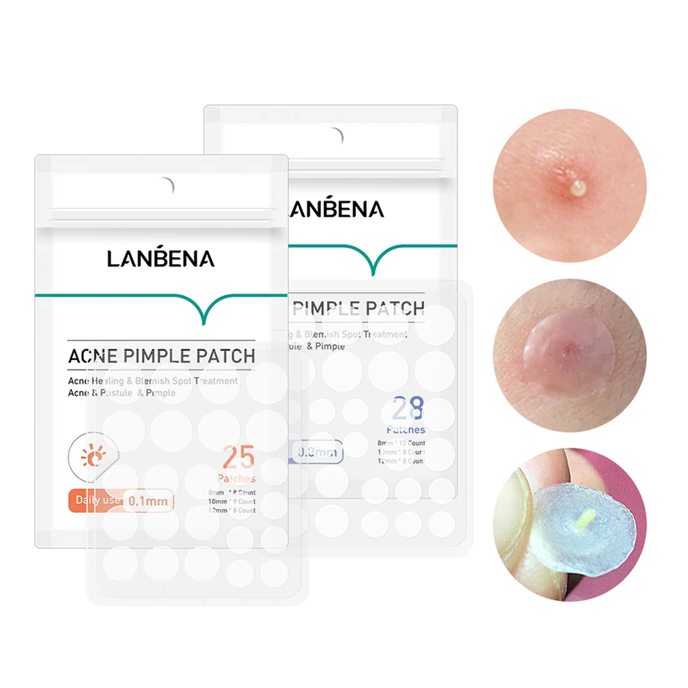 LANBENA Пластырь от прыщей и акне маска для лица невидимые наклейки средство