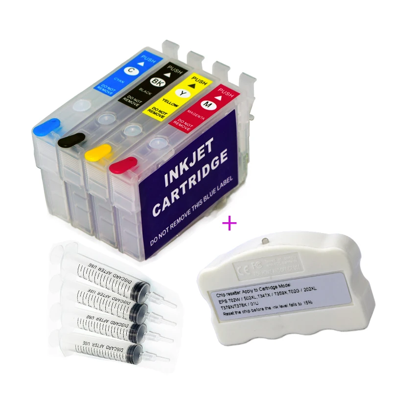 603XL обломок Resetter и перезаправляемый картридж для Epson XP 2100 2105 3100 3105 4100 4105 WF 2810 2830 2835 2850|Чернильные картриджи| |