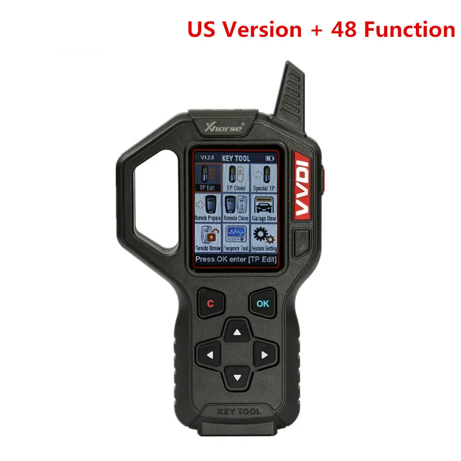US with 48 Function Xhorse VVDI ключ инструмент дистанционный ключ программист V2.2.2 VVDI ключ инструмент профессиональный ключ для американских автомобилей/европейских автомобилей/средневосточных автомобилей - Цвет: US with 48 Function