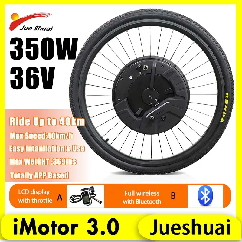 Conversion Kit 40km/h Max Speed Ebike Front Hub Motor Wheel Bicicleta Eléctrica