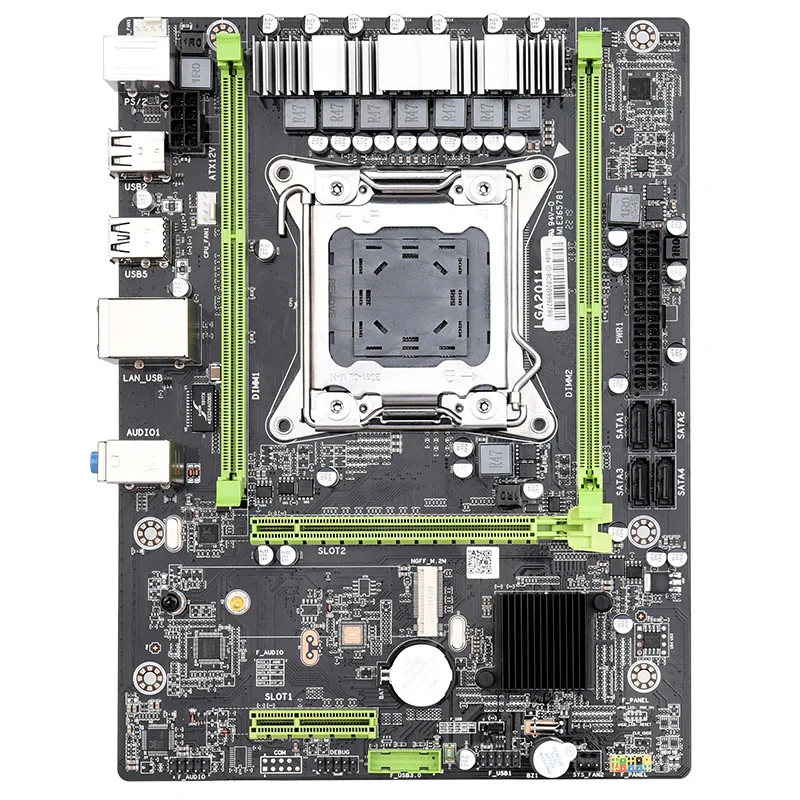 

The new X79 computer motherboard supports Intel Xeon eight-core 2011-pin E5 2680v2 CPU DDR3 memory