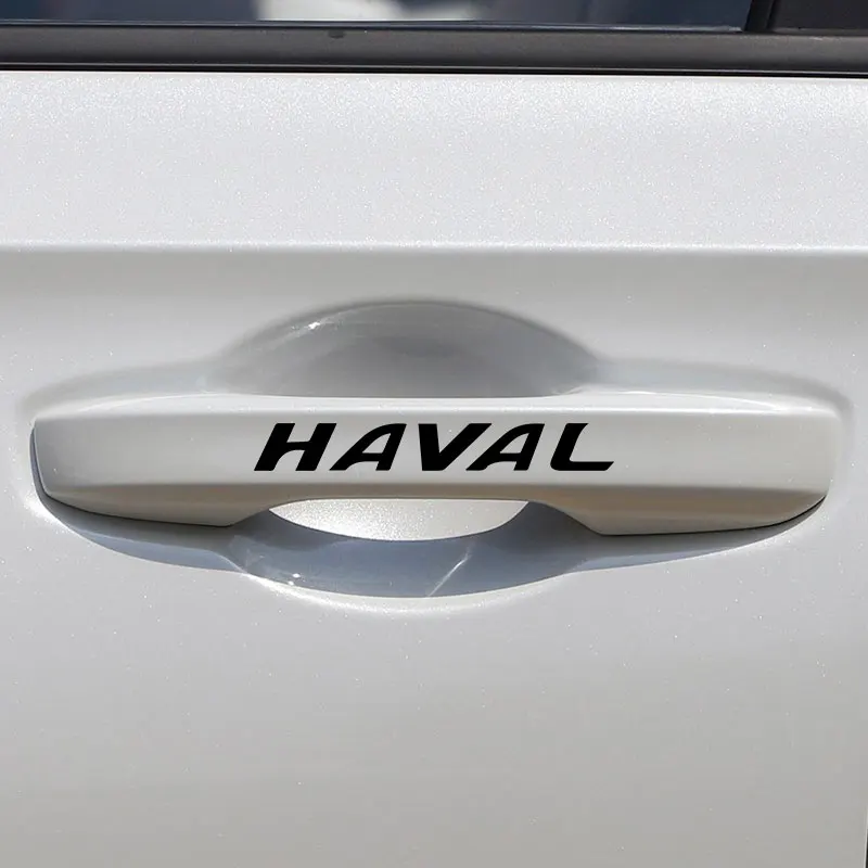 4 шт. декоративные наклейки на дверную ручку автомобиля Haval M4 C30 C50 C20r H2 H3 H5 H6 H8 |