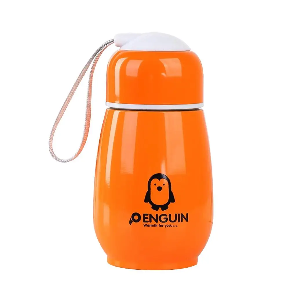 300ml Water Bottle Thermos Cute Lovely Penguin Portable Sport Travel Outdoor Mini Vacuum Flasks Multicolor Cartoon Mug Wholesale | Дом и сад