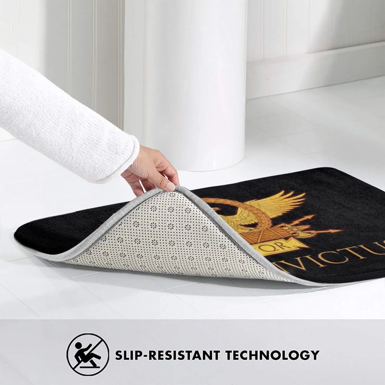 Sol Invictus-старинный Стандартный дверной коврик с орлом для ног домашний Римский