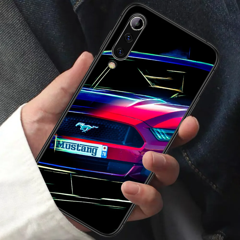 

Ford Brand Mustang GT Phone Case For XIAOMI MI Note 8 9 T 10 Pro Lite SE A2 A3 POCO X M MAX 2 3 black Prime Soft Waterproof