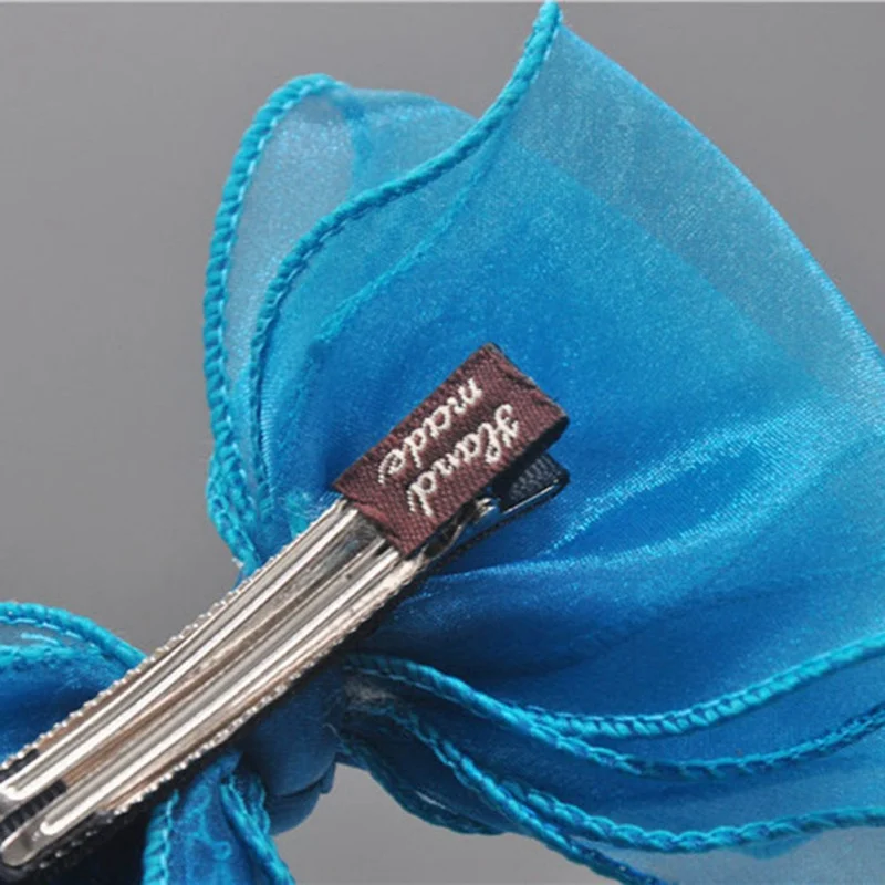 

Children's Girl Hairpin Female Hairpin Girl Bowknot Headwears Baby Side Clip Princess Cute Streamer Baby Hair Accessories