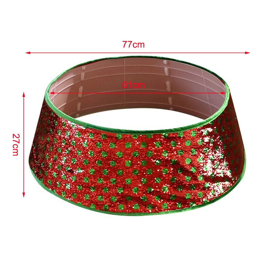 Юбка для рождественской елки коврик в горошек рождественские украшения
