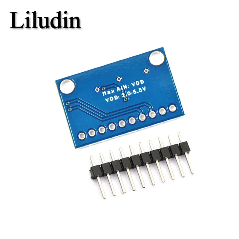 16-битный I2C ADS1115 ADS1015 модуль ADC 4 канала с усилителем Pro Gain от 2 0 в до 5 В для Arduino RPi |