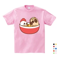 kids girls baby clothes for summer dog bubble bath printing t shirt boys summer clothes short pink cotton t shirts 3 9 years