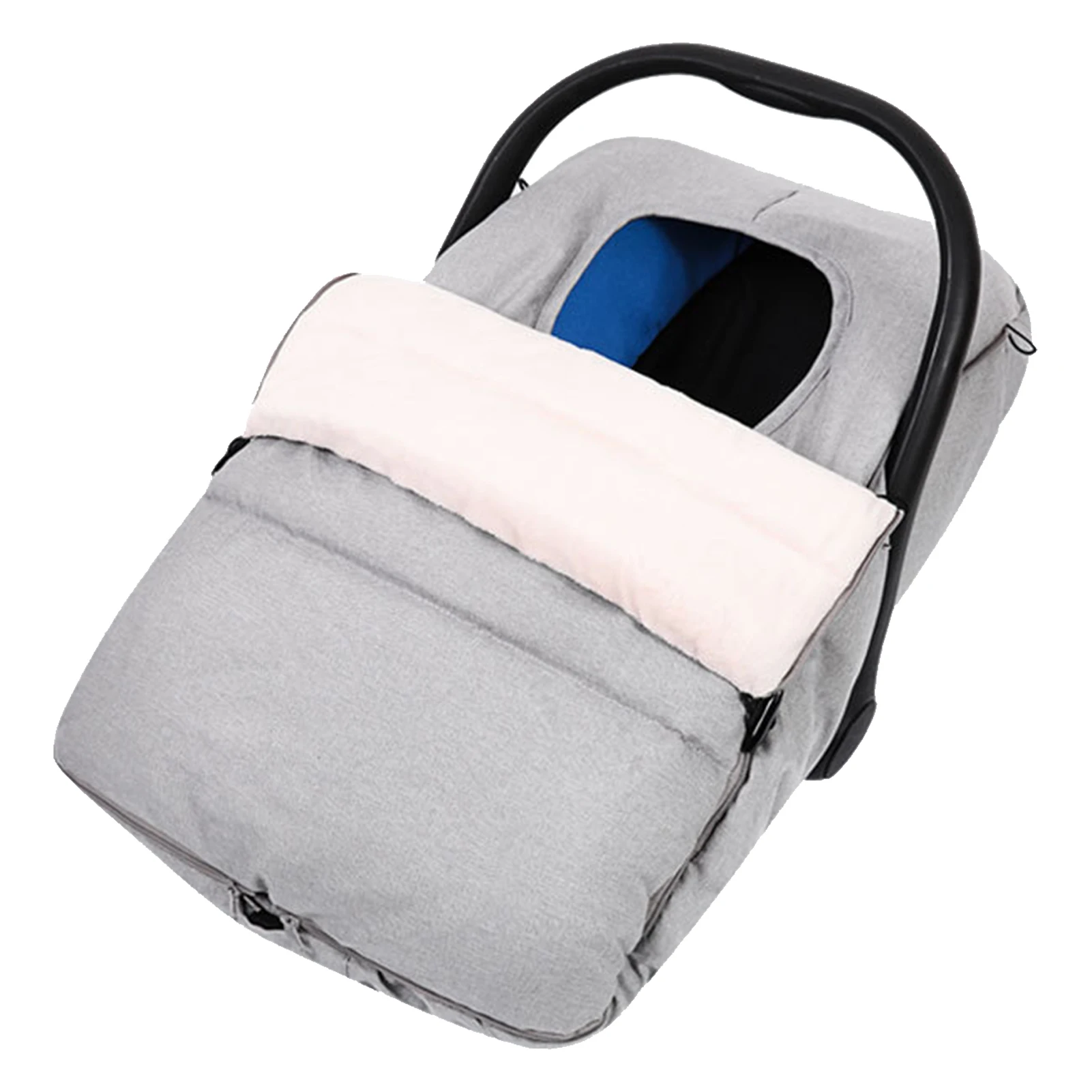 

Baby Car Seat Cover Winter Cozy Universal Fit Infant Carrier Covers For Keeping Your Baby Warm Extra Thick Cushion Is Necessary