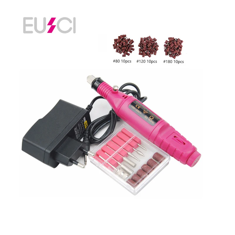 1 комплект 6 Биты электрические сверла для ногтей фрезы машина Типсы маникюра