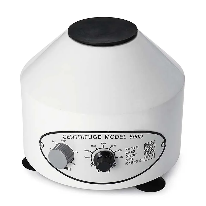 220V 25W Функция синхронизации электрическая центрифуга сыворотка Separat 4000r/min Лаборатория Медицинская практика настольная центрифуга машина - Цвет: As shown