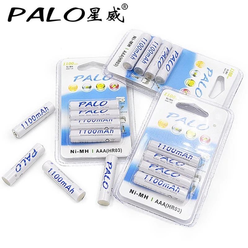 16 шт 1100mAh 1,2 v AAA перезаряжаемая батарея для Светодиодный светильник для размещения игрушек батарея для камеры MP3 mp4 микрофон