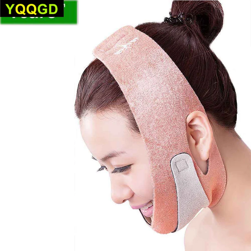 1 шт. Портативный Массаж подтяжка лица Пояс эластичный против морщин Facail для