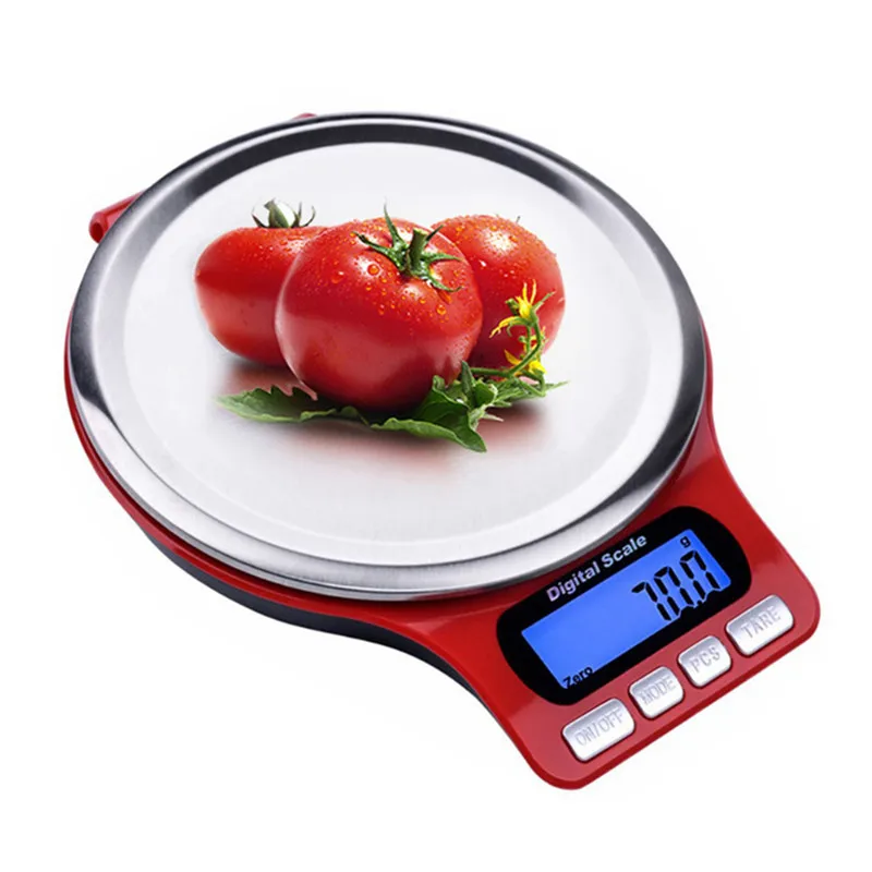 5 кг цифровые электронные весы с ЖК-дисплеем стальные весы кухонные весы пищевые высокоточные весы кухонные весы с подсветкой XNC