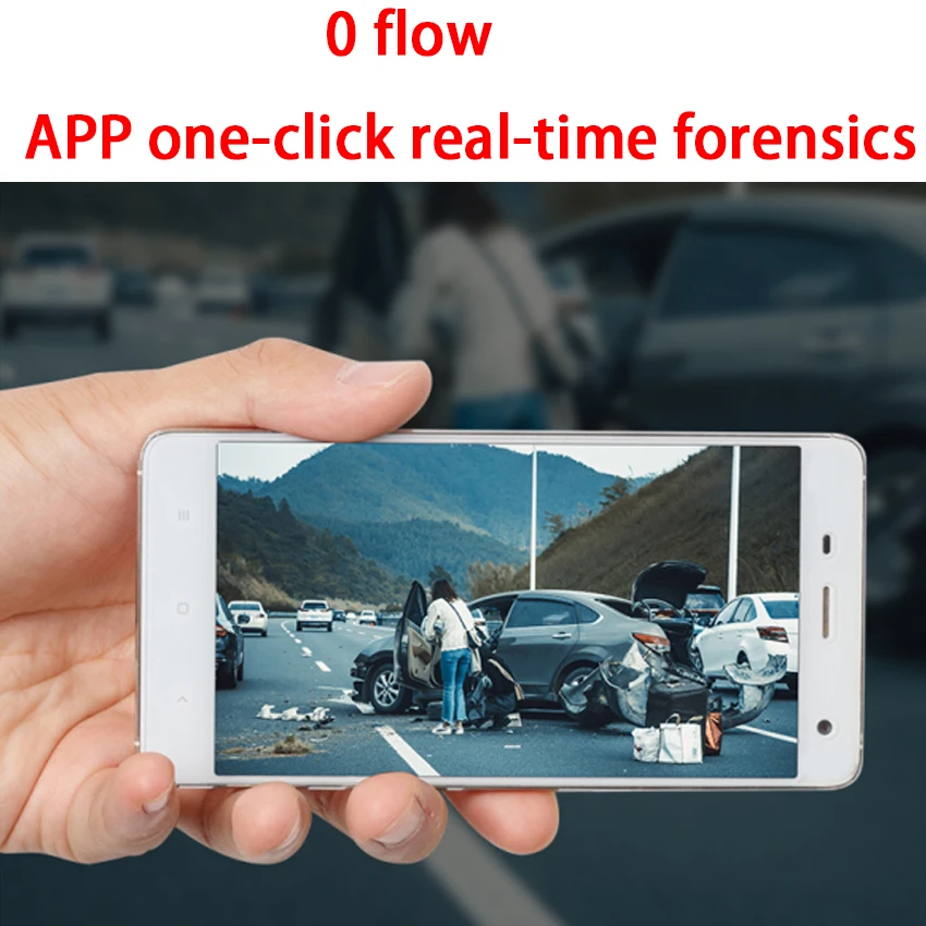 Новинка! Автомобильный видеорегистратор с двумя объективами 1080P Wi-Fi для Mercedes-Benz