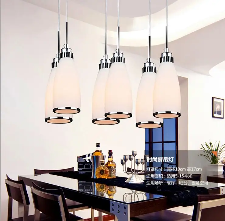 Ресторанная Люстра Светодиодная круглая потолочная лампа креативная барная