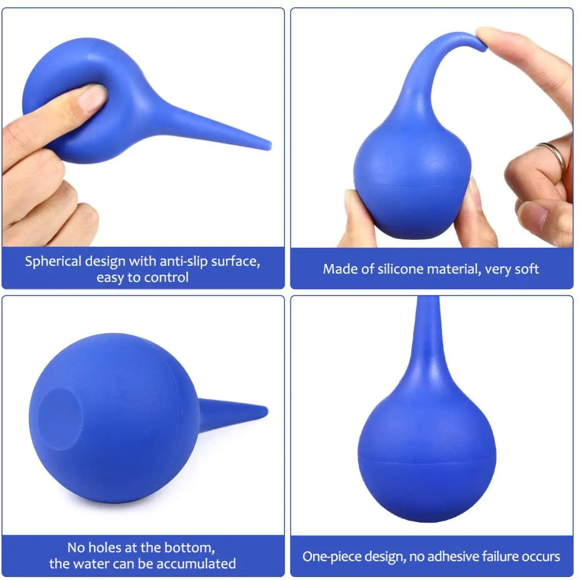 

Ear Bulb Silicone Suction Ear Washing Syringe Squeeze Bulb Ear Care Clean Tool Rubber 75ml Lab Laboratory Tools Vacuum Blower