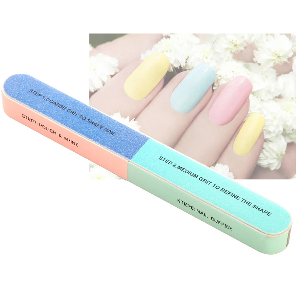 

Six-faced matte strip Nail Tools Nail File Scrub File Repair Type Polishing Strip manicure tools Highly recommended New