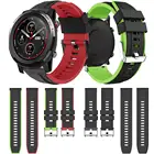 Двухцветный силиконовый ремешок 22 мм для Xiaomi Huami Amazfit Stratos 32S 2, сменный ремешок для умных часов POLAR Vantage M