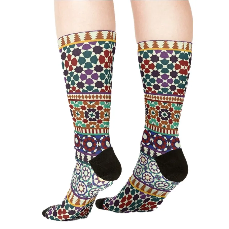 

2021 Women's socks kawaii apple dream garden Printed Socks Women harajuku Happy Funny Novelty cute girl gift Socks for women