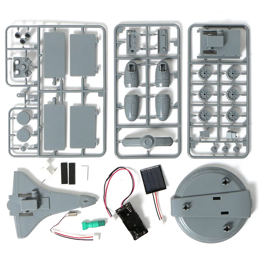 Ствол игрушка 3-в-1 Technic игрушка-робот Солнечный робот космический корабль DIY Kit 3D