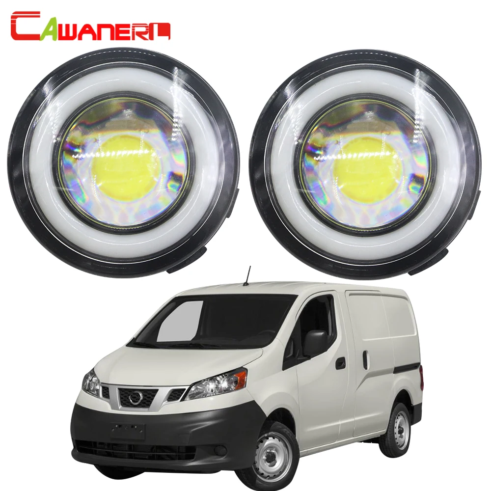 Cawanerl для Nissan NV200 2010 2015 автомобиля 30 Вт Светодиодный туман светильник глаза ангела