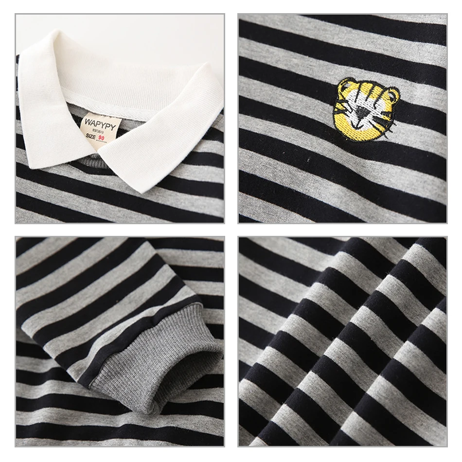 2020 для маленьких мальчиков свитер на осень зиму брендовая тенниска детская