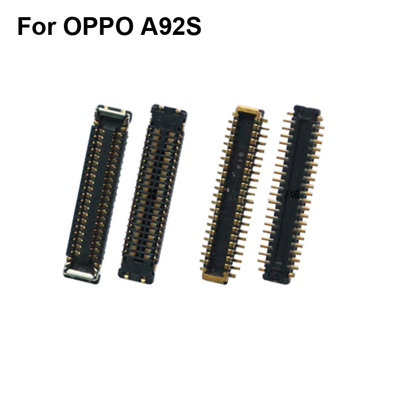 

Разъем FPC для OPPO A92S, ЖК-дисплей, гибкий кабель на материнской плате, для OPPO A 92S OPPOA92S, 2 шт.