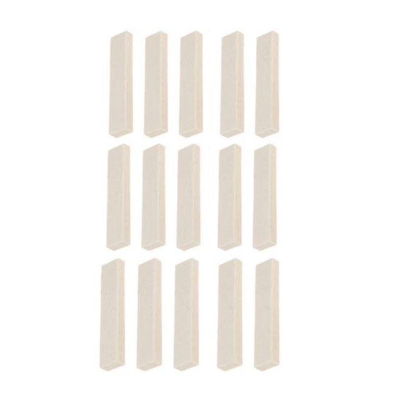 

15 Pcs Exercise Bike Brake Pads Wool Felt Resistance Drag Pad for Spinning Bike Brake Pads Replacement Part