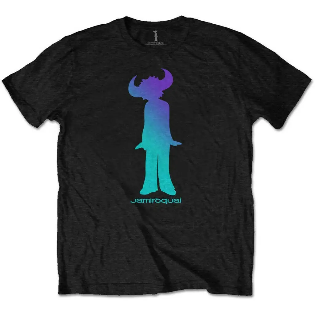Jamiroquai/футболка с надписью Buffalo Hat Logo новая и официальная! Летняя мужская модная