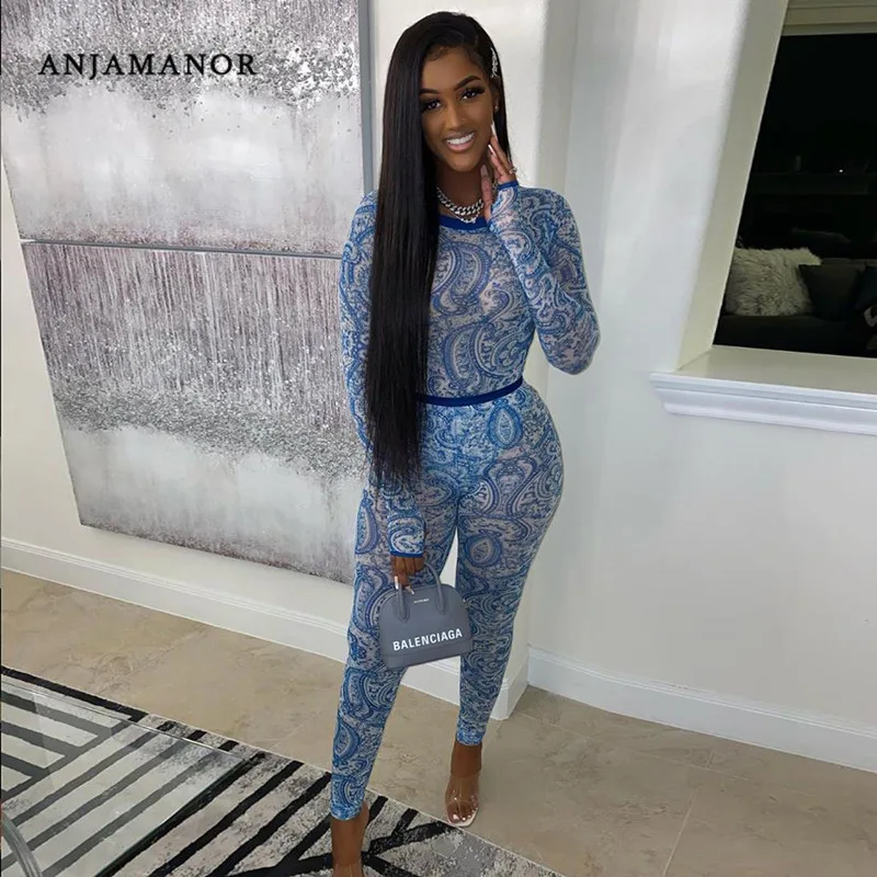 Пикантные 2 шт. комплекты женская одежда Клубные наряды платье для девочек синего